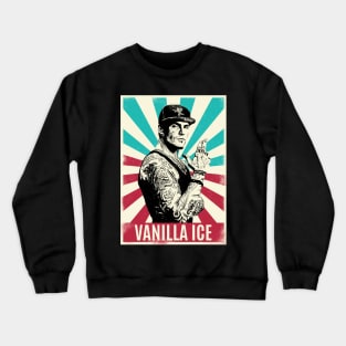 Vintage Retro Vanilla Ice Crewneck Sweatshirt